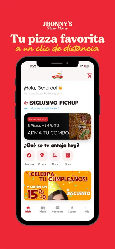 Jhonnys Pizza House screenshot 1 of 5