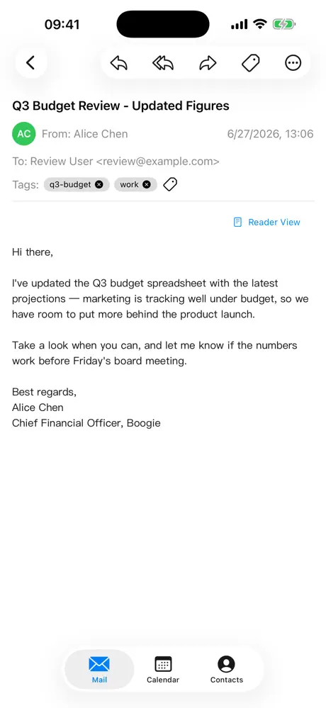 Boogie Mail screenshot 2