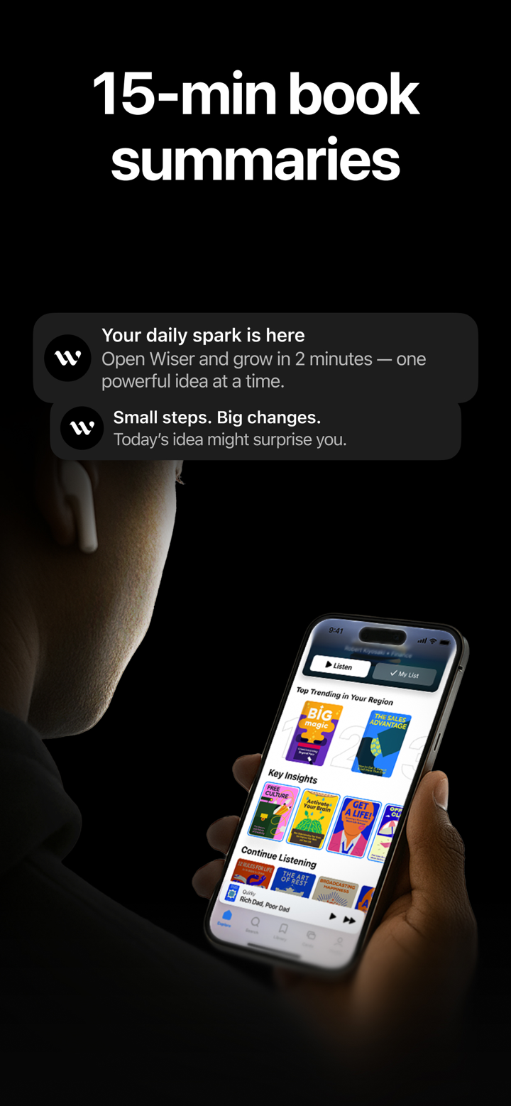 Wiser: Bite-Sized Learning screenshot 2