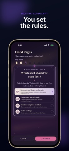 Fated Pages: Romantasy Recs Screenshot 2 of 6