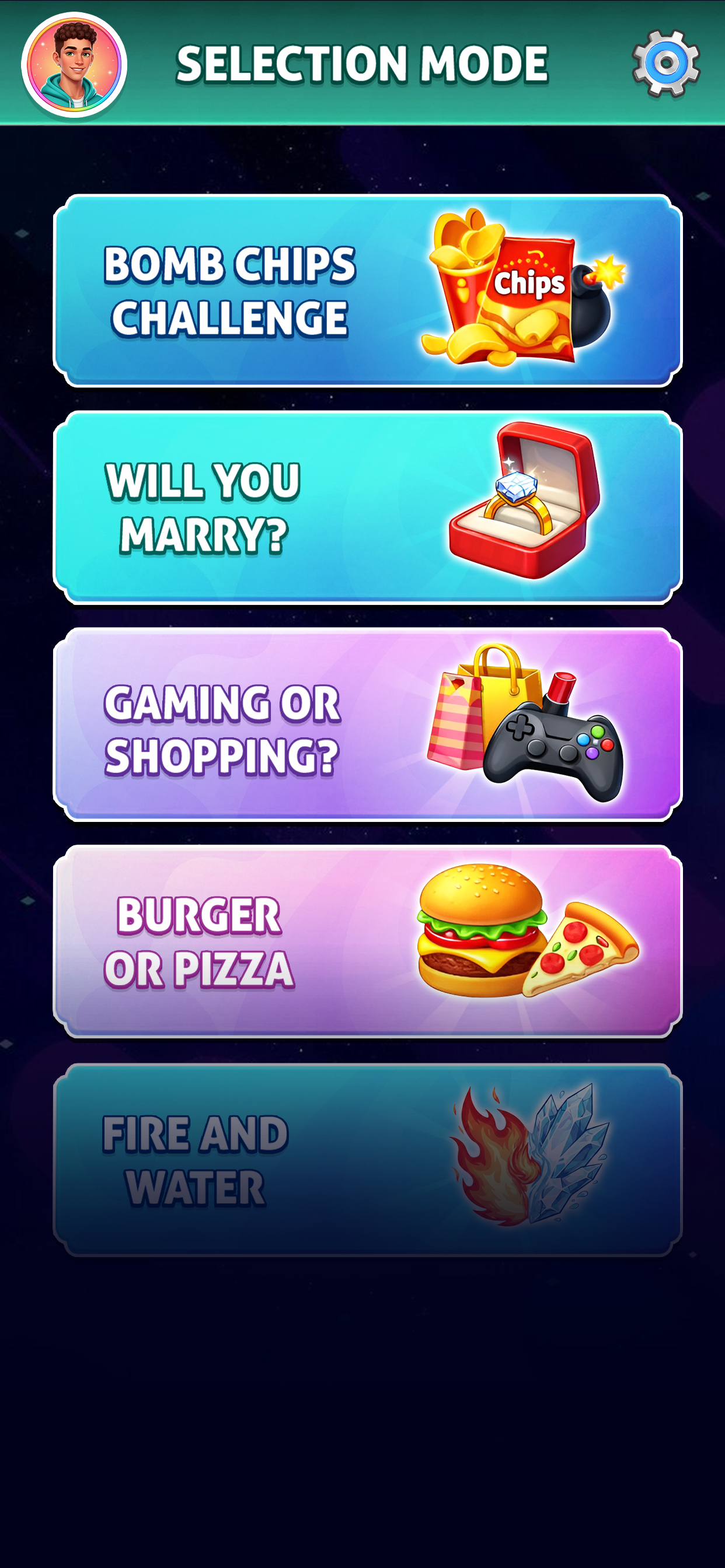 Chip Bomb Couple Fun: 2 Player
