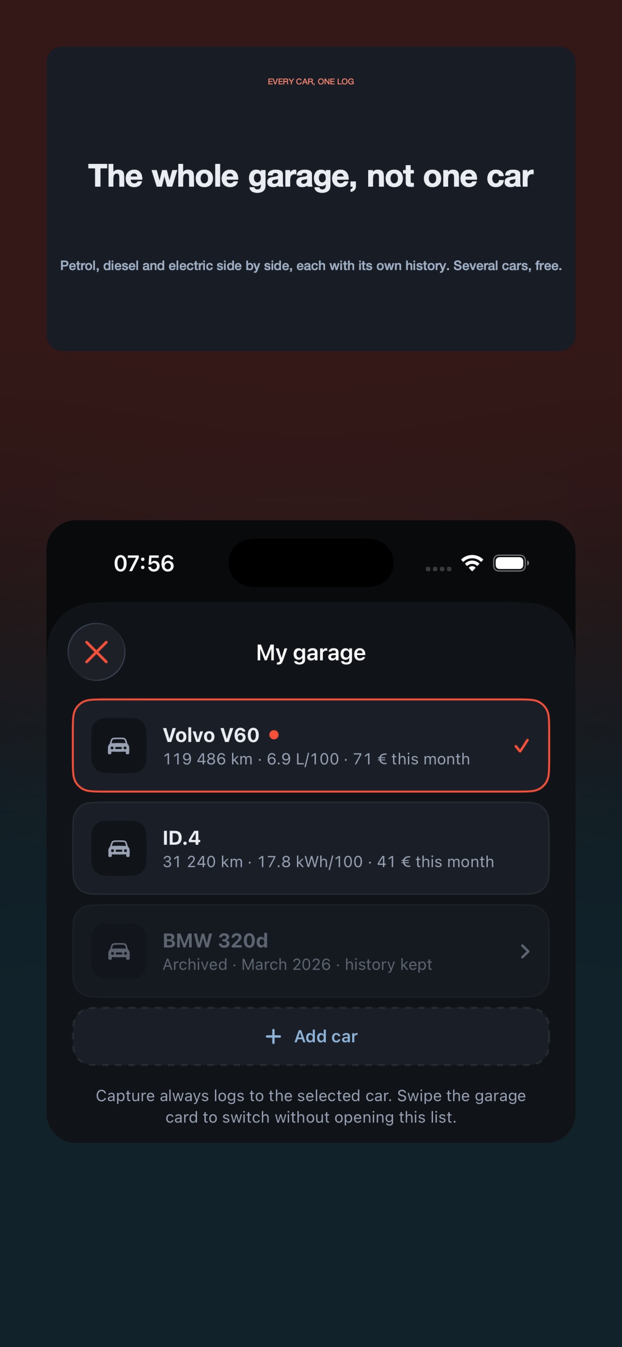 Screenshot 4 of Tankbook: Fuel & Mileage Log