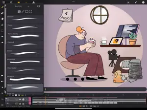 Callipeg: 2D Animation App screenshot 1