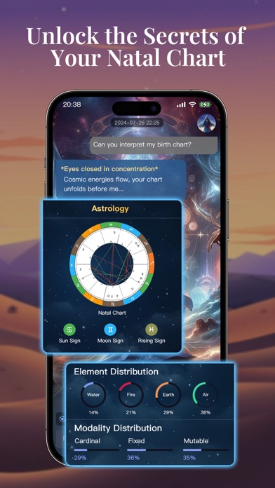 Cosmica: Astrology & Tarot AI Screenshot
