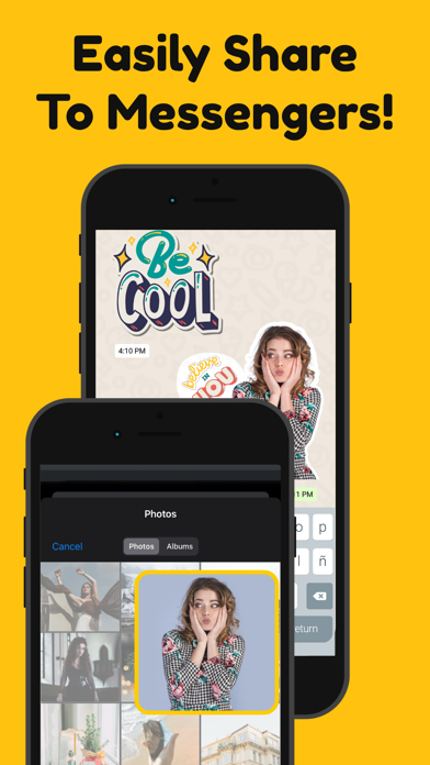 Screenshot #3 pour Sticker Maker, GIFs, Memes