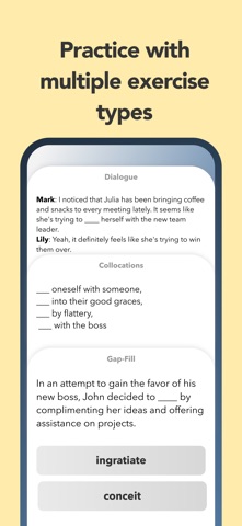 Vocabulary Builder by Atlas iPhone screenshot