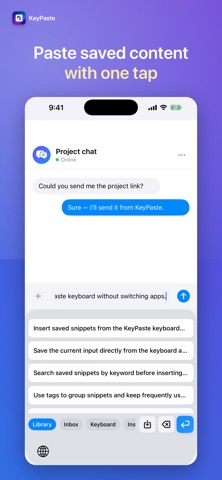 KeyPaste - Clipboard Manager Screenshot 1 of 7