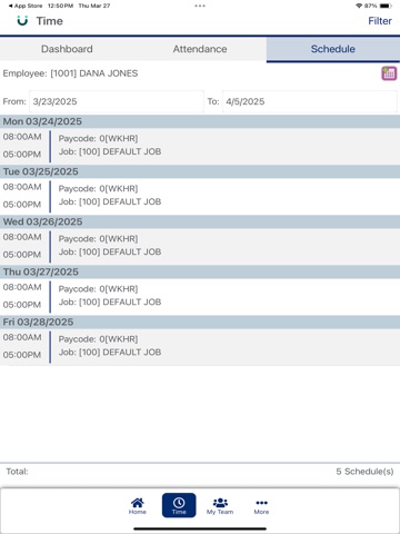 NOVAmobile iPad screenshot