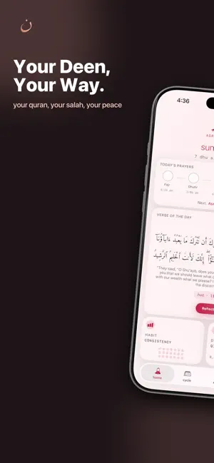 nafs - muslim companion iPhone screenshot 1