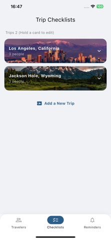 Traveler Checklist Screenshot 6 of 10