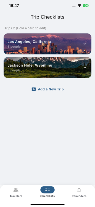 Traveler Checklist Screenshot 6 of 10