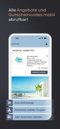 Screenshot von Corporate Benefits auf dem iPhone 3