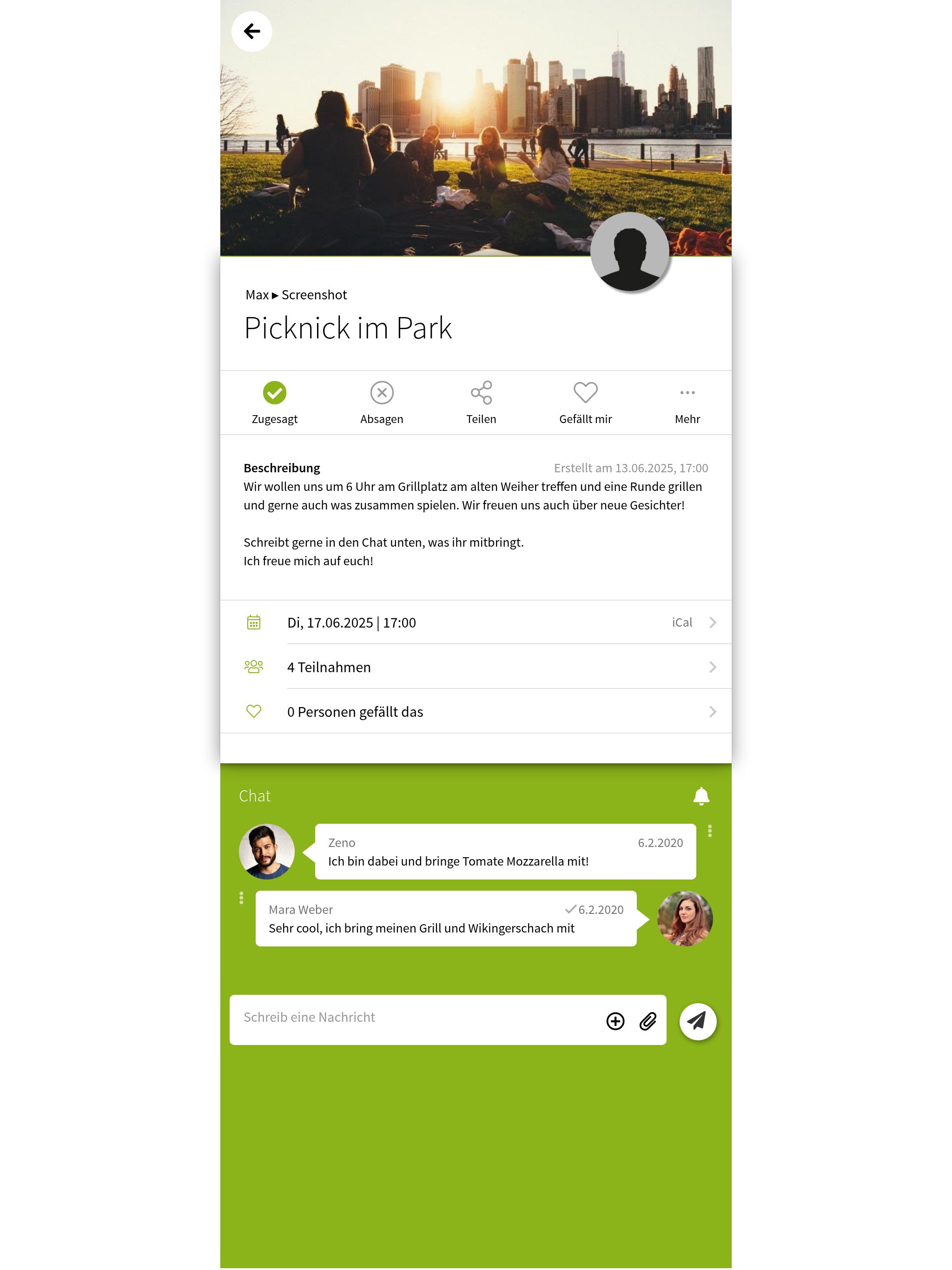 Begegnung Leben screenshot 14
