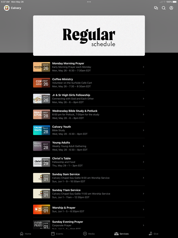 CCEG iPad screenshot 4 - Education app