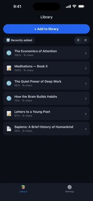 Audihello: Listen to Anything screenshot 1