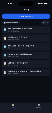 Audihello: Listen to Anything screenshot