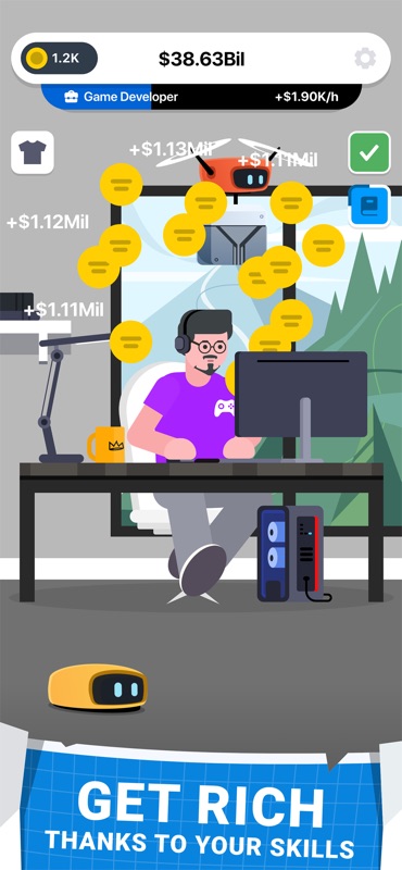Cyber Dude: Dev Tycoon screenshot 2