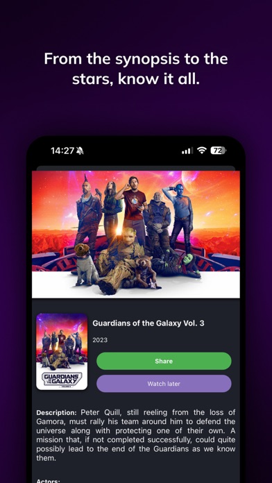 Watchfolio: Movie Tracker Screenshot