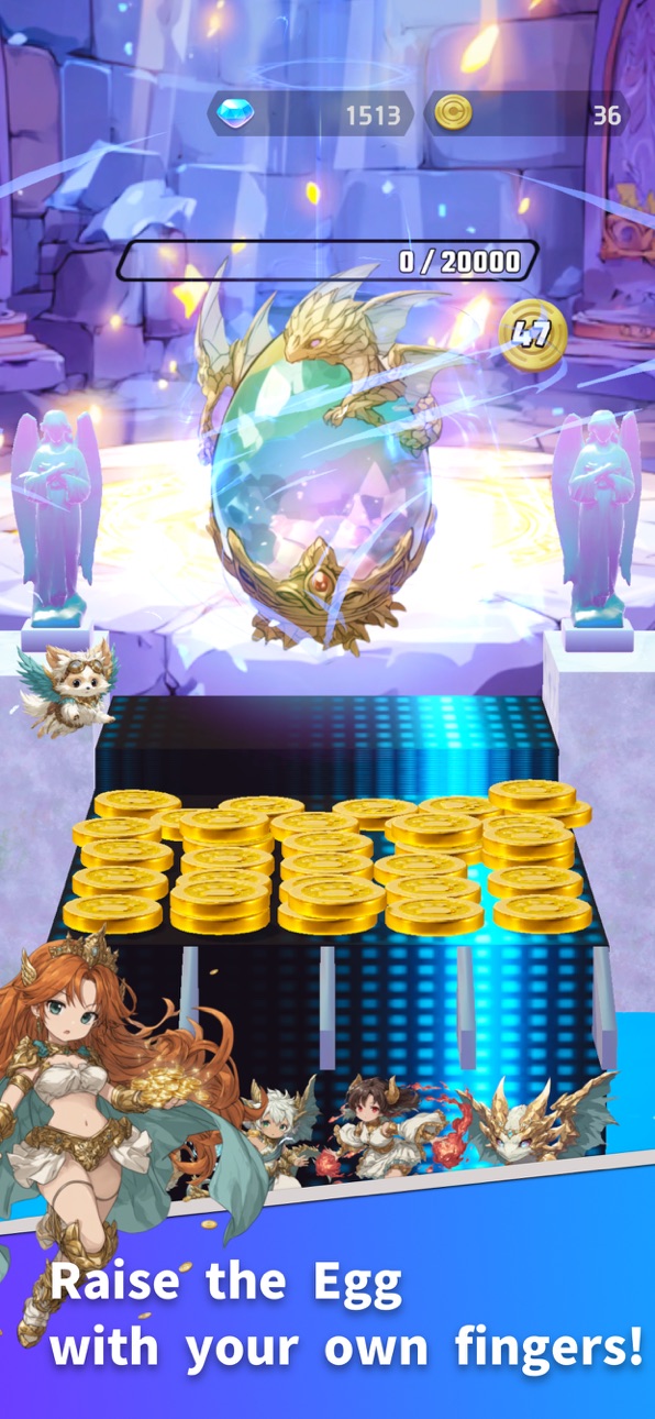 Coin Summoner: Coin Pusher RPG iOS Mod IPA screenshot 3 - iOS game interface