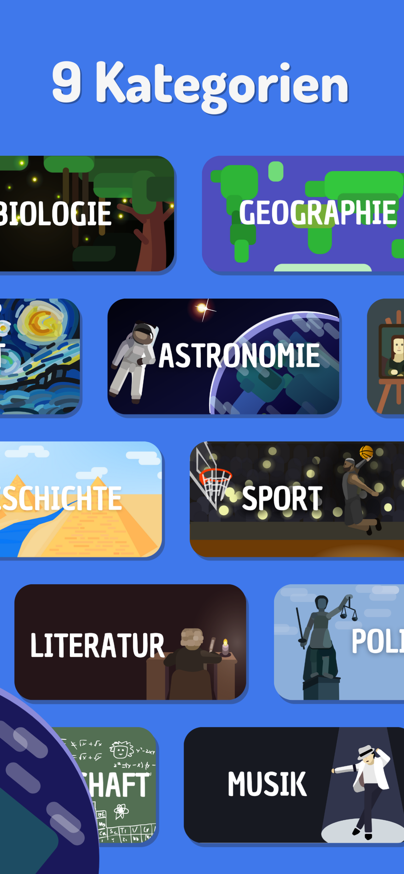 Knowra: Allgemeinwissen Quiz screenshot 3