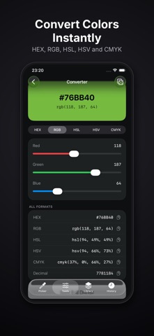 Color Code - Picker & Palette Screenshot 5 of 7