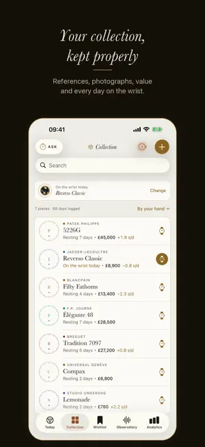 The Rotation. Watch Collection screenshot 2