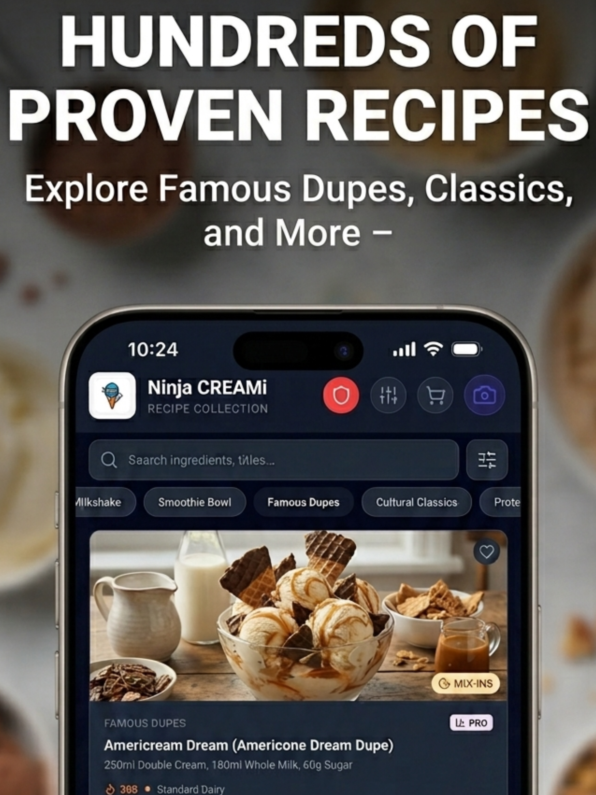 Creami Recipes & Pint Log screenshot 6