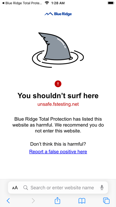 Blue Ridge Total Protection Screenshot