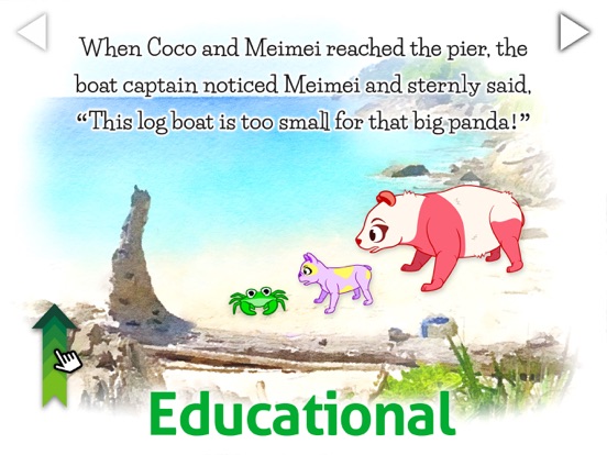 Storytime Reader - Meimei iPad screenshot 5 - Education app