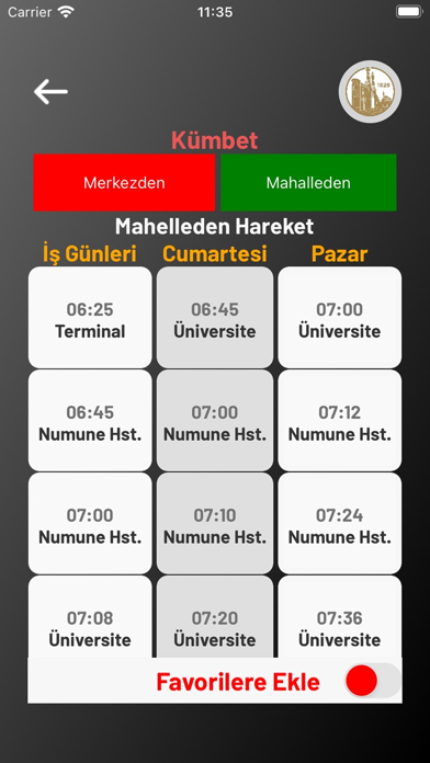 SivasMobil Screenshot