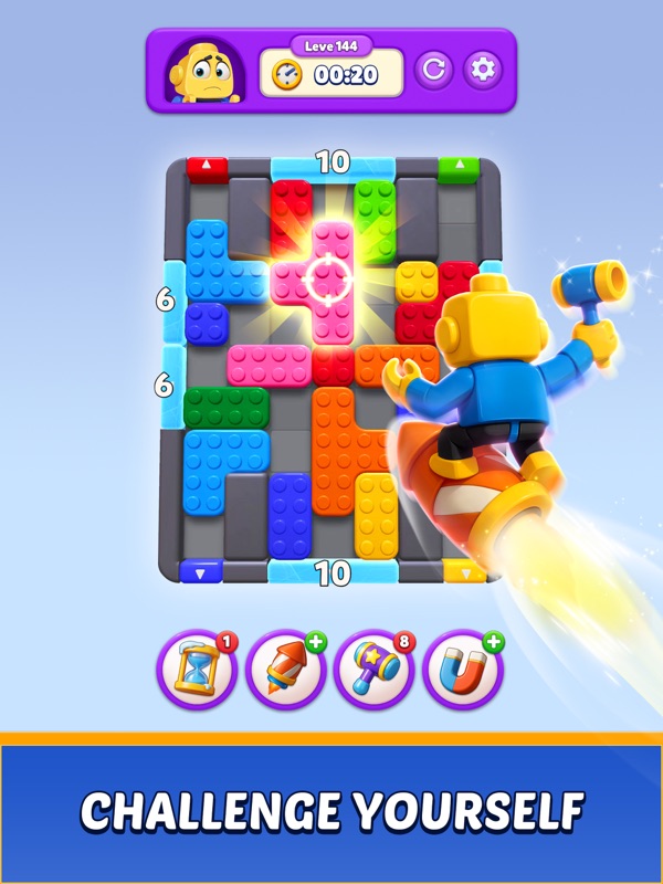 Color Block: Jam Puzzle 3D screenshot 12