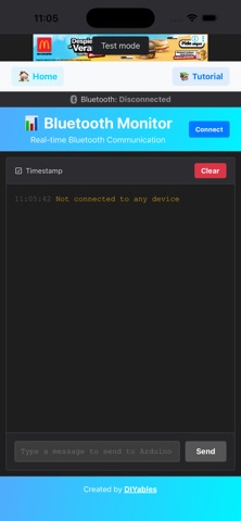 DIYables Bluetooth STEM screenshot