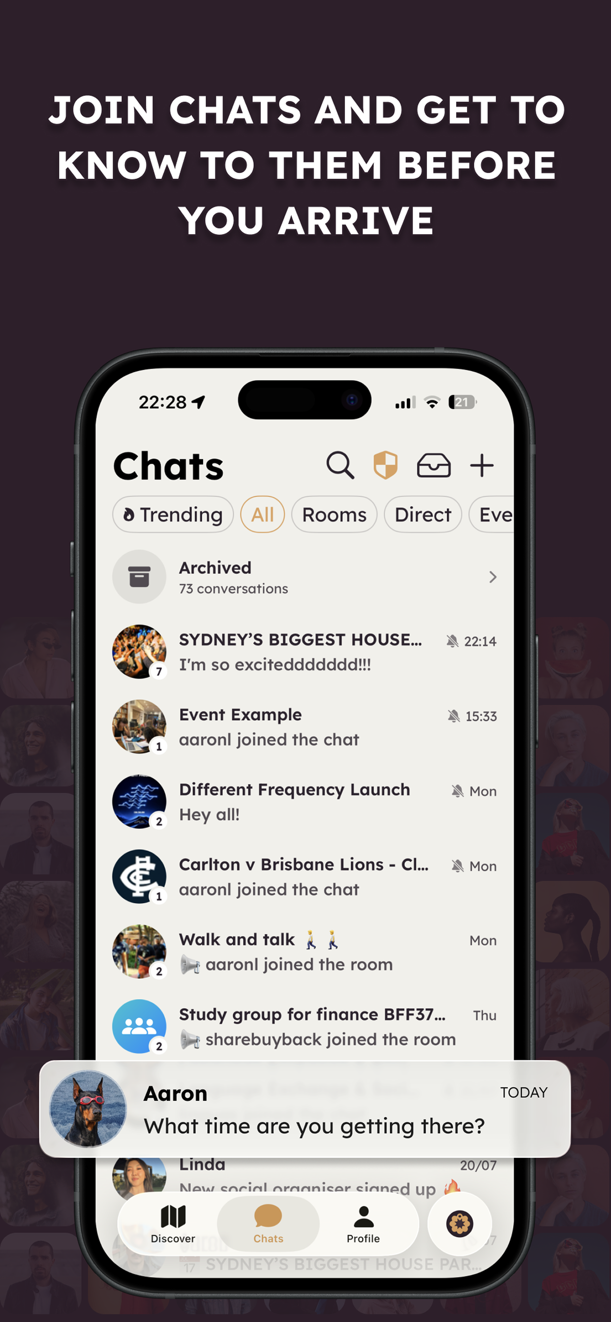 Hilltops: IRL Events & Friends screenshot 4