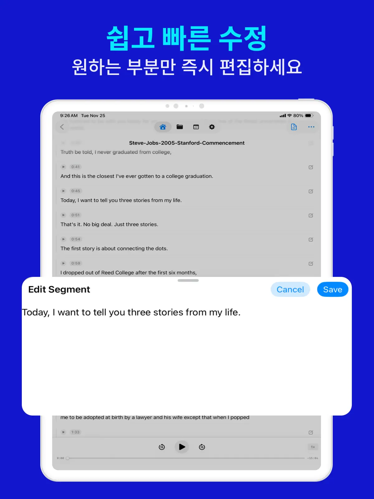 LoroNote - 음성인식 AI, 음성 텍스트 변환 iPad screenshot 5