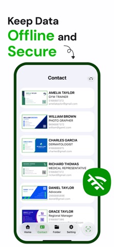 Cardly - Digital Business Card screenshot