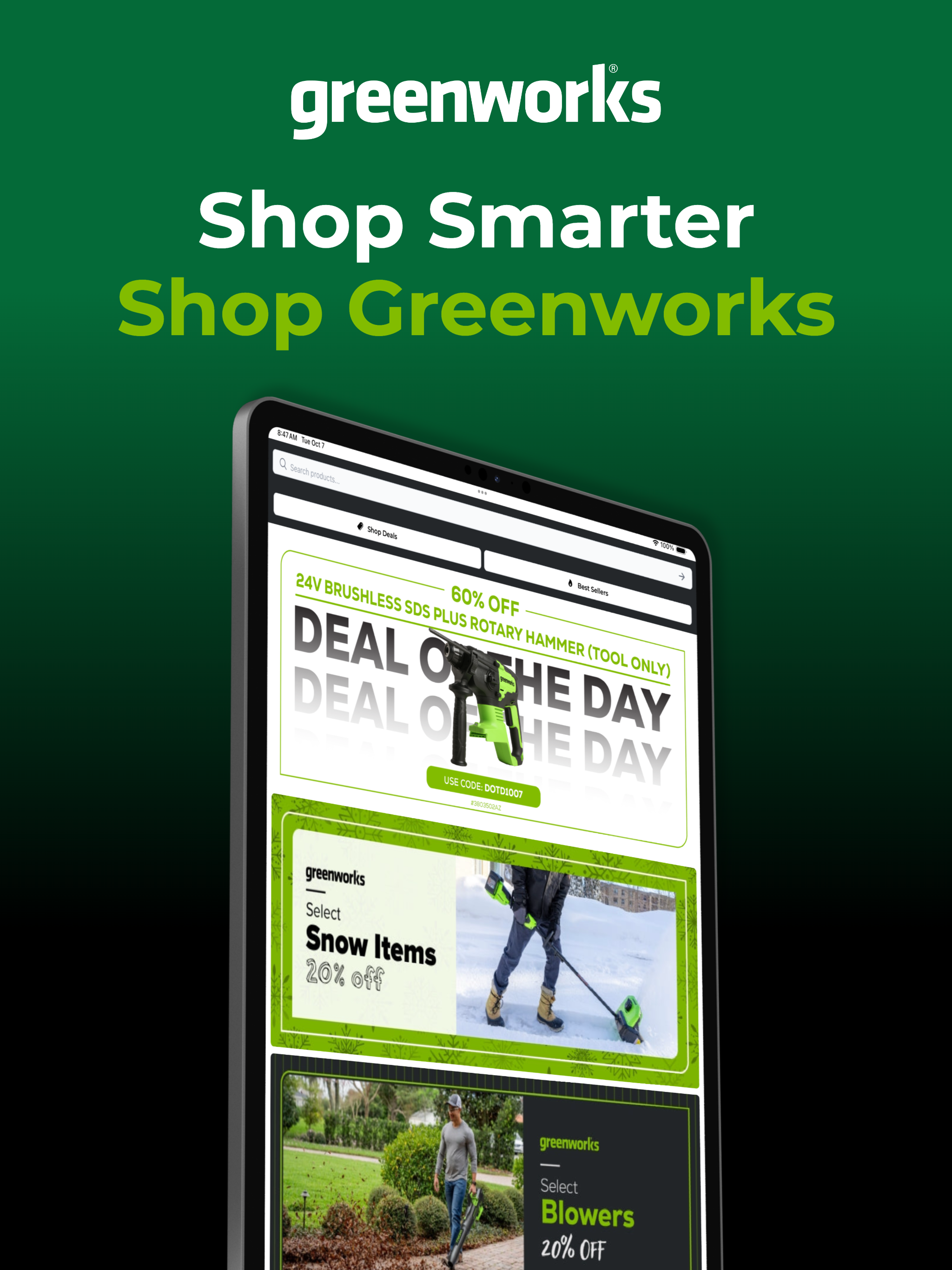 Greenworks Tools Canada