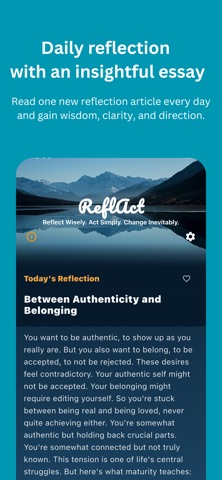 ReflAct screenshot