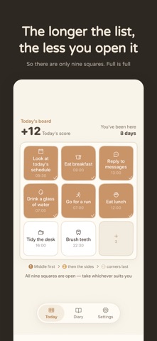 GridDay iPhone screenshot