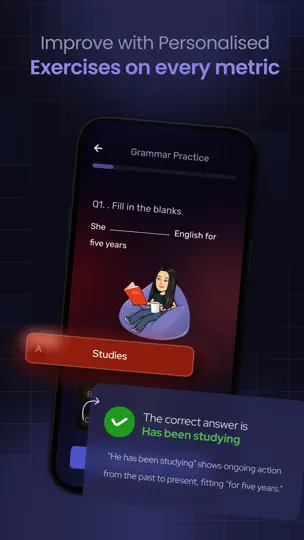 Captura de pantalla de Stimuler: Aprende Inglés en iPhone 5