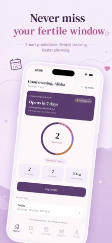 Dusk: Ovulation & TTC Tracker screenshot
