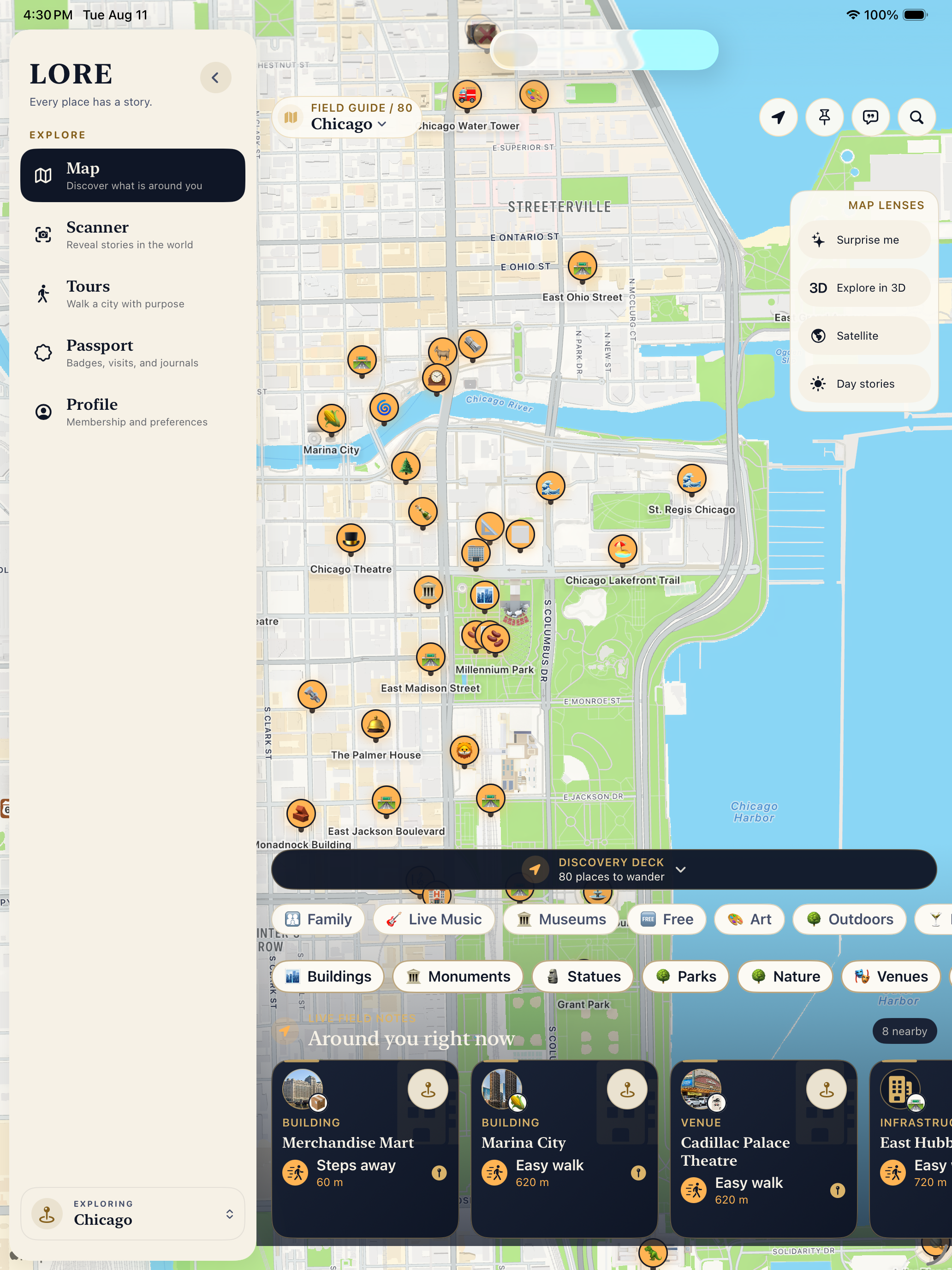 Lore: AR City & History Guide screenshot 12