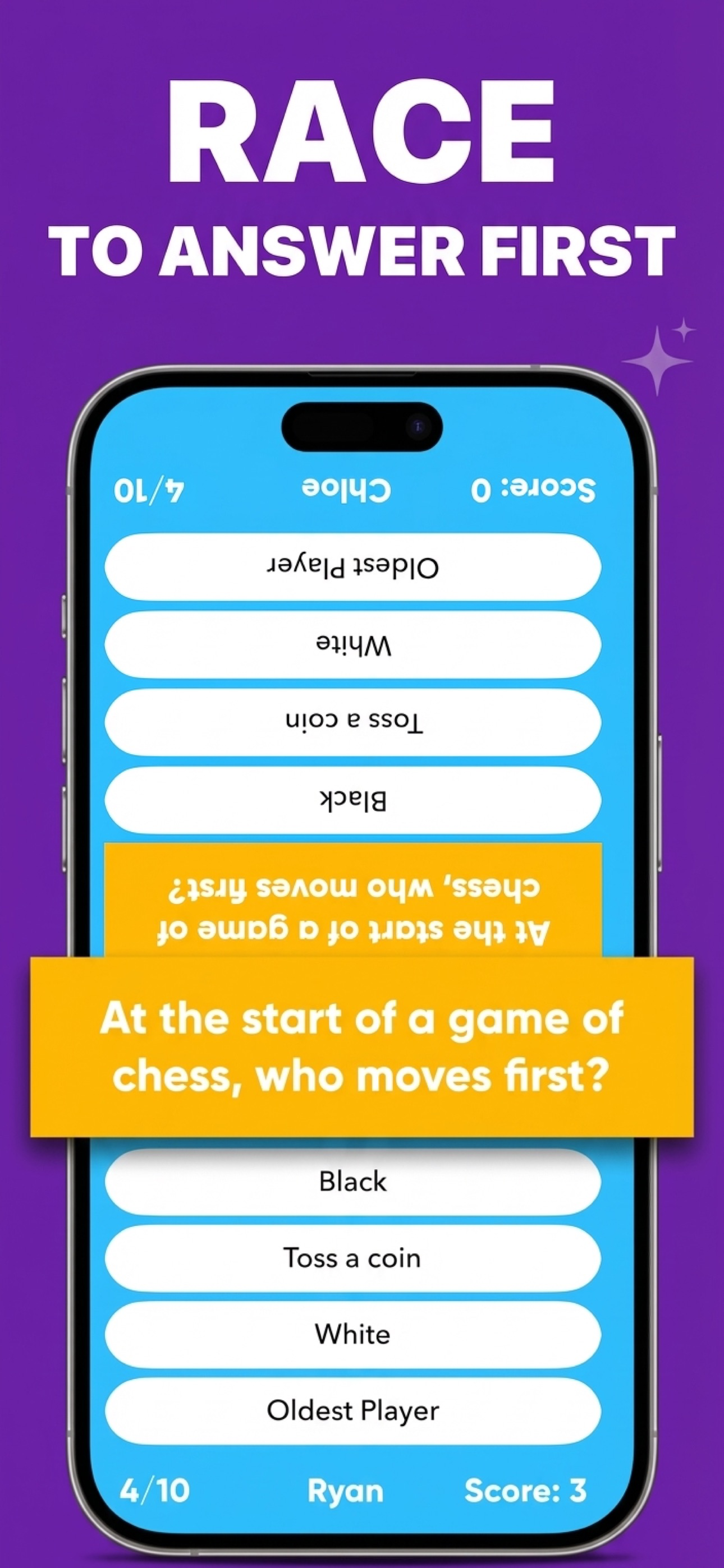 2 Player Quiz Multiplayer Game