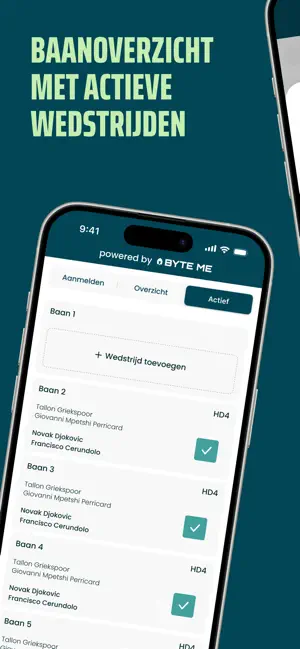 Match Me - Toernooi app screenshot 4