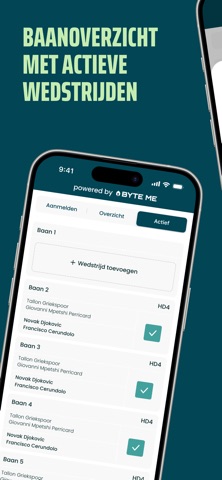 Match Me - Toernooi app screenshot