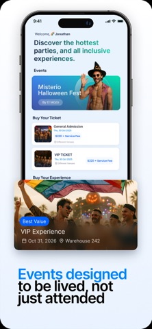 AllAccess Events screenshot