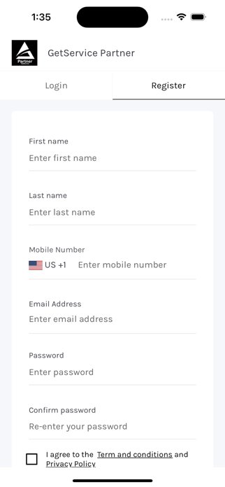 GetService Partner Screenshot 1 of 8