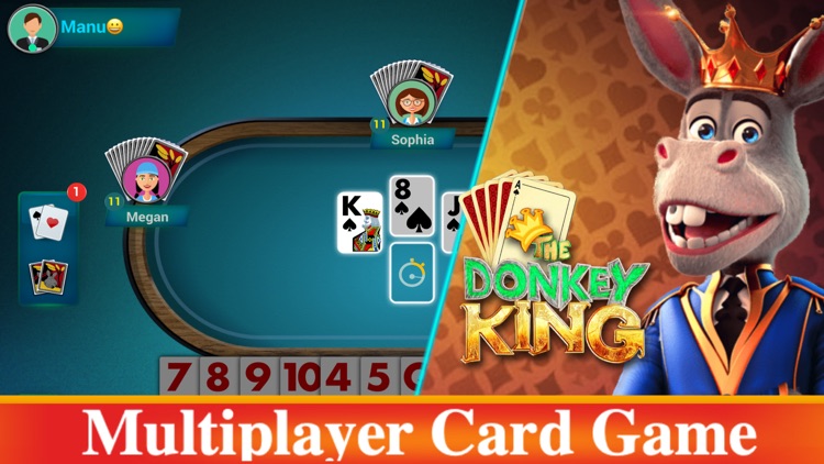 Donkey King Online Card Game
