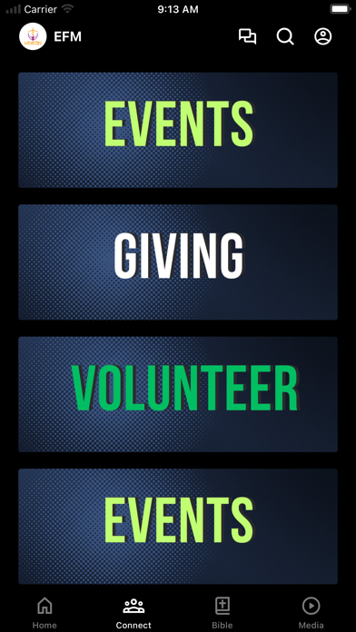 Elevating Faith Ministries Screenshot