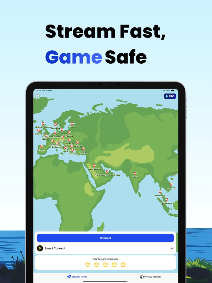 Secure Roam - VPN  Privacy