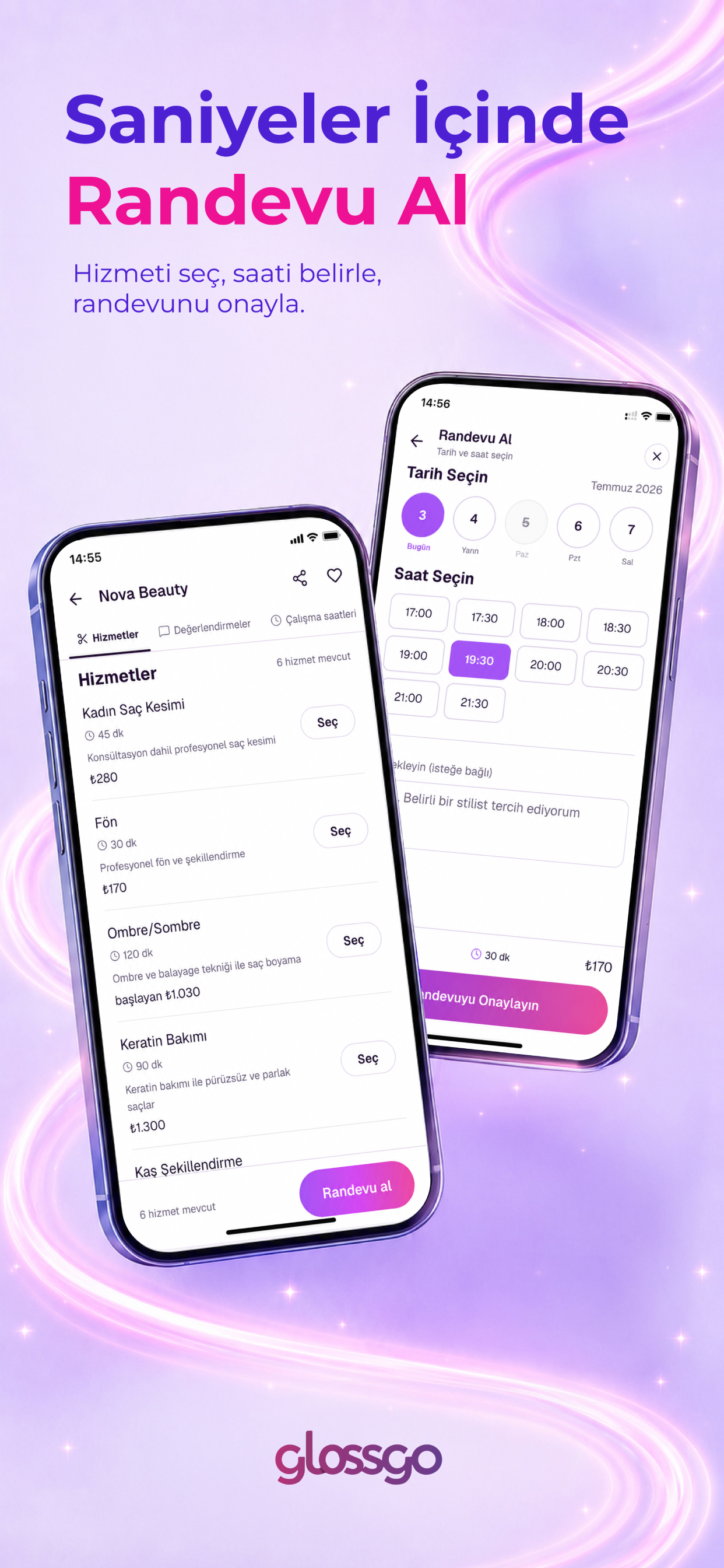 glossgo: Hair Salon Booking screenshot 4